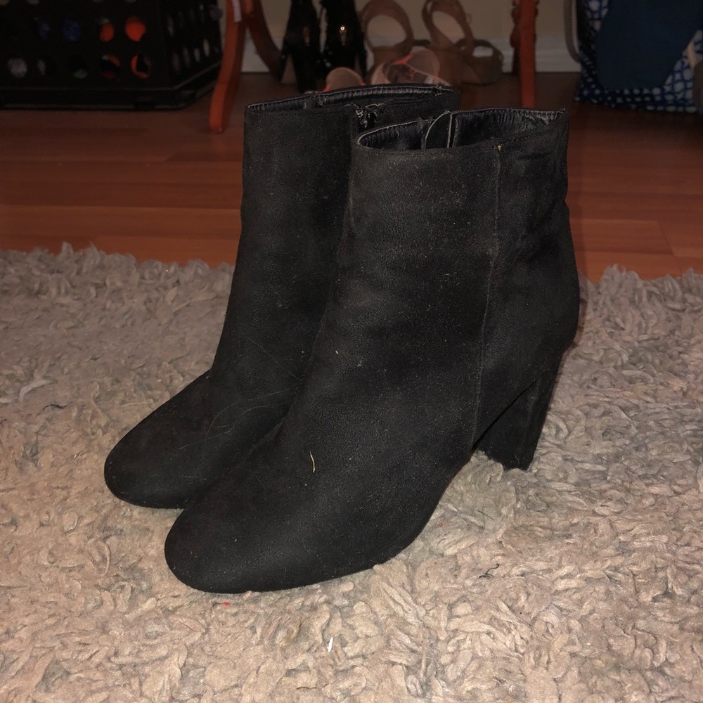 Black booties